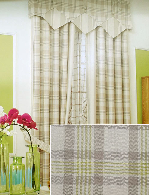 Plaid\Signature Linen\Cotton Drapes and Curtains